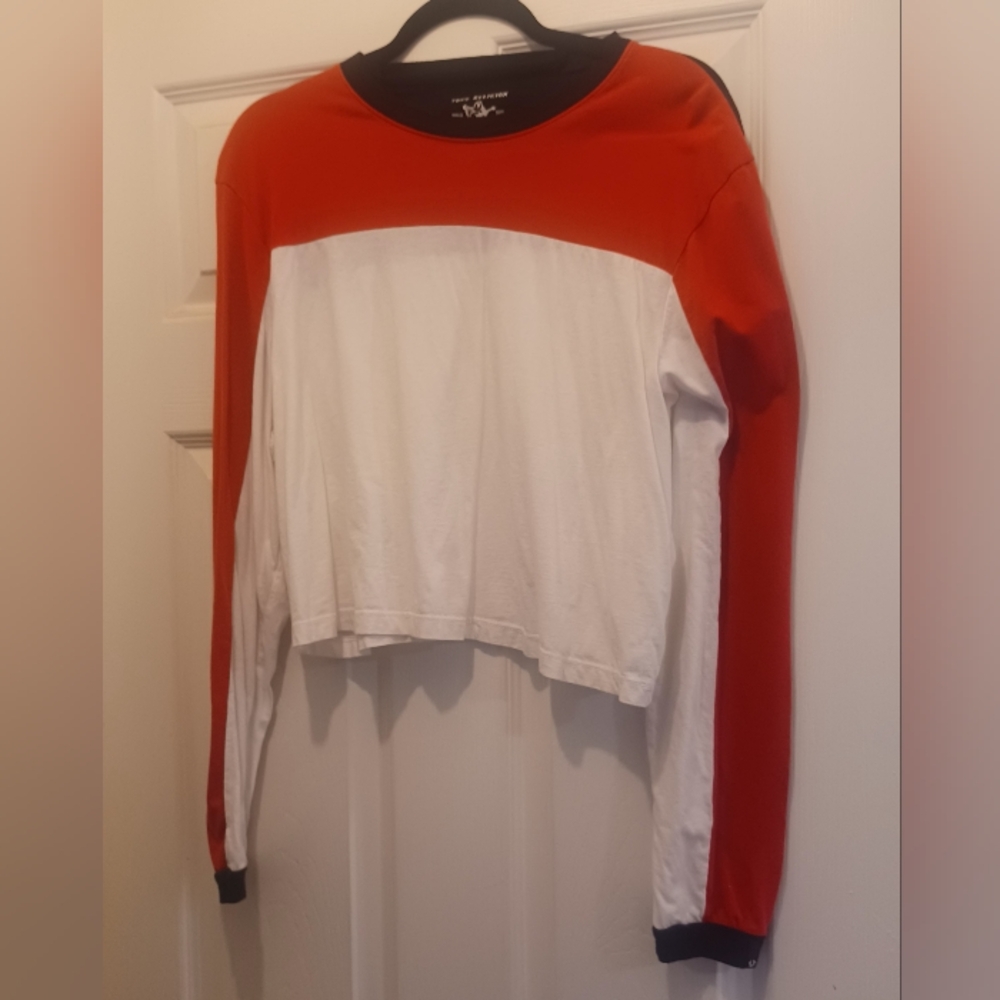 True Religion Color Block Crop